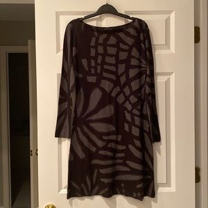 Nally and Millie thin sweater dress long sleeve
